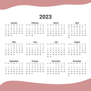 —Pngtree—2023 calendar 8656204